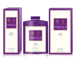 Yardley talc, soap & bodyspray